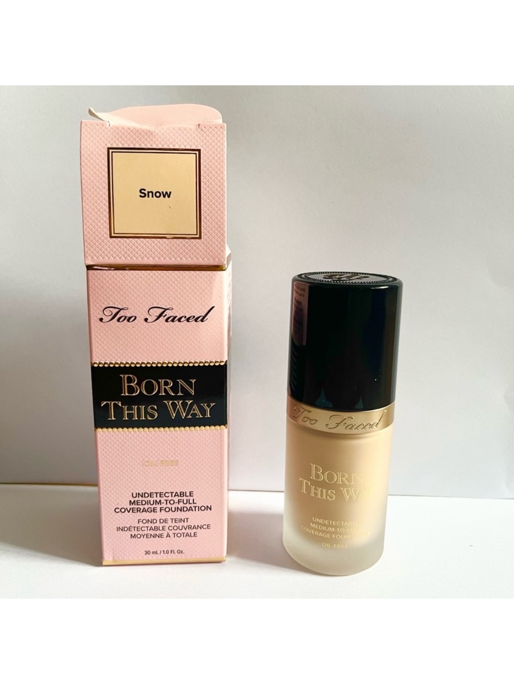 Too Faced Born This Way Oil Free Foundation 1 oz / 30 ml #SNOW